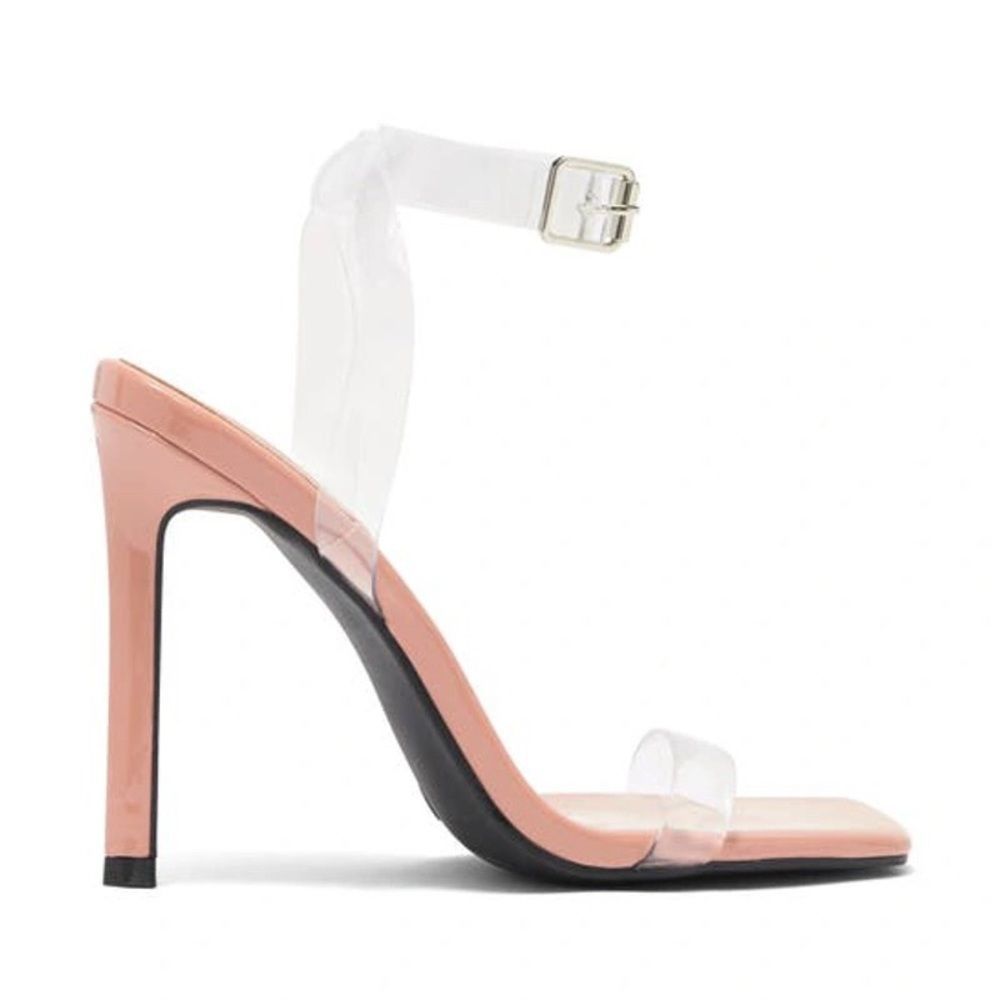 Wild Diva | Nude Stiletto Sandal - Picture 3 of 3
